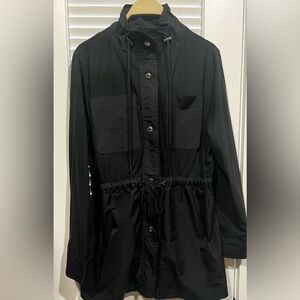 Anatomie Black Mixed Media Jacket